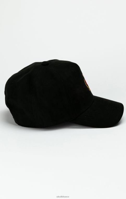 unisexe accessoire 6B8NV226 SikSilk casquette trucker à écusson noir