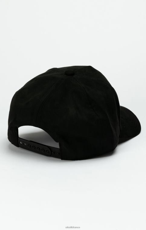 unisexe accessoire 6B8NV226 SikSilk casquette trucker à écusson noir