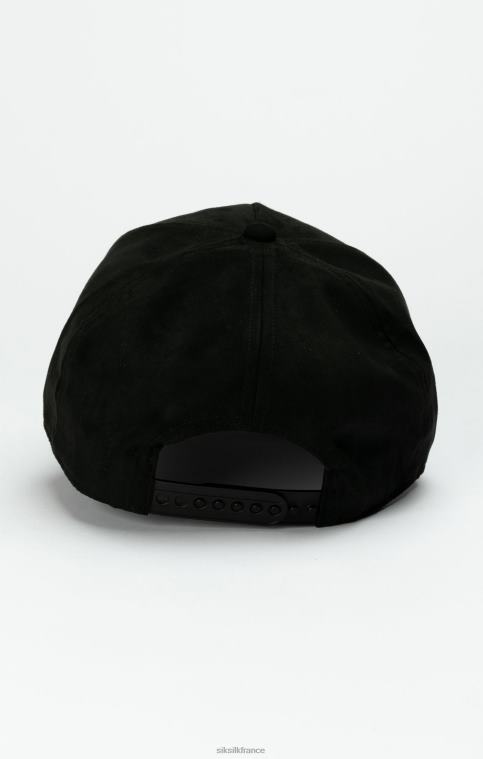 unisexe accessoire 6B8NV226 SikSilk casquette trucker à écusson noir