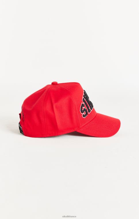 unisexe accessoire 6B8NV229 SikSilk une casquette rouge