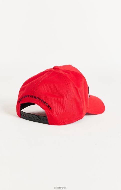 unisexe accessoire 6B8NV229 SikSilk une casquette rouge