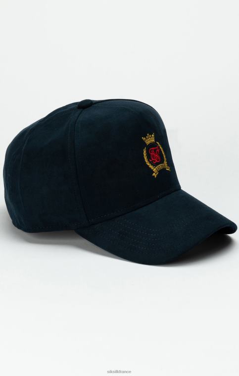 unisexe accessoire 6B8NV235 SikSilk casquette trucker à écusson bleu marine