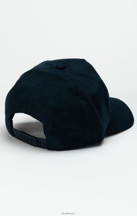 unisexe accessoire 6B8NV235 SikSilk casquette trucker à écusson bleu marine