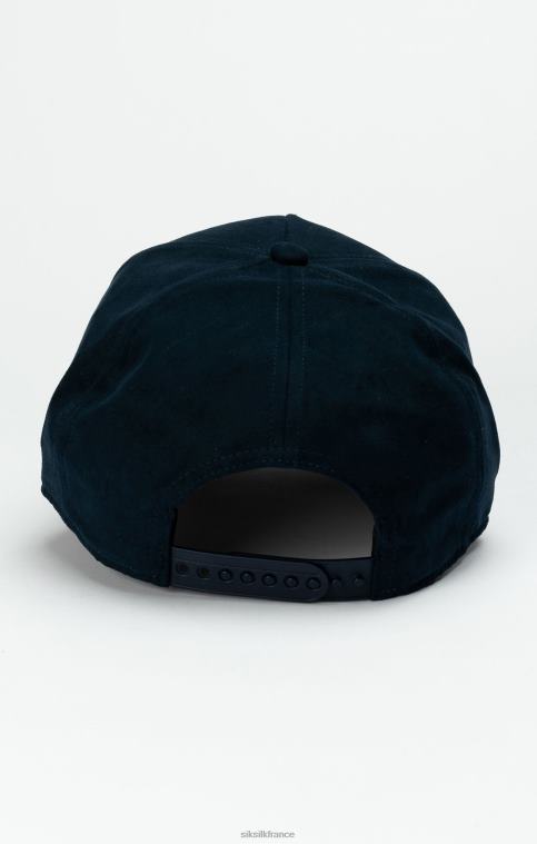 unisexe accessoire 6B8NV235 SikSilk casquette trucker à écusson bleu marine