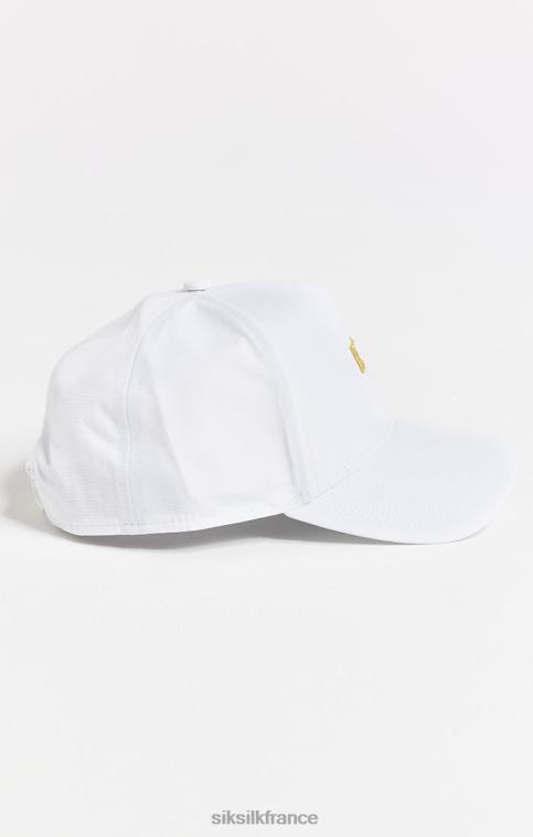 unisexe accessoire 6B8NV243 SikSilk casquette trucker en nylon infini blanc