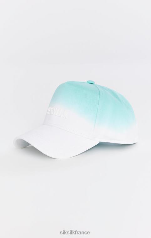 unisexe accessoire 6B8NV245 SikSilk casquette trucker en coton délavé sarcelle