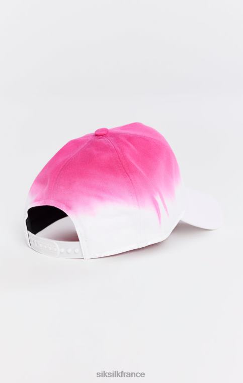 unisexe accessoire 6B8NV247 SikSilk casquette trucker en coton délavé rose