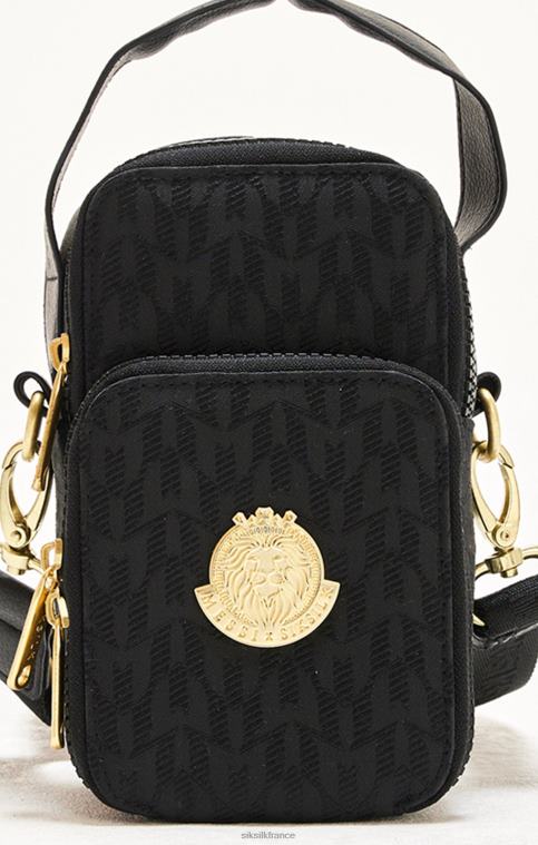 unisexe sac 6B8NV620 SikSilk x pochette messi noire