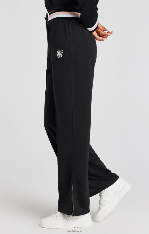 femmes vêtements 6B8NV158 SikSilk pantalon de survêtement large universitaire noir