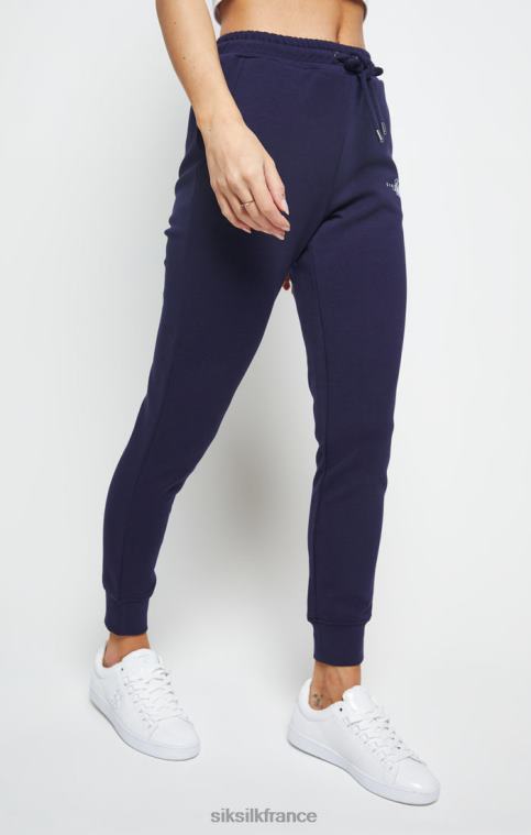 femmes vêtements 6B8NV165 SikSilk jogging essentiel bleu marine