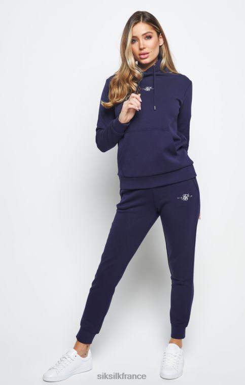 femmes vêtements 6B8NV165 SikSilk jogging essentiel bleu marine
