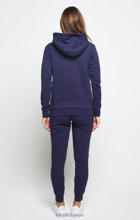 femmes vêtements 6B8NV165 SikSilk jogging essentiel bleu marine