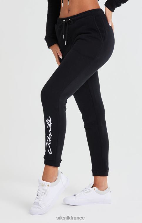 femmes vêtements 6B8NV166 SikSilk jogger essentiel - noir