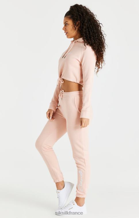 femmes vêtements 6B8NV167 SikSilk jogging essentiel rose