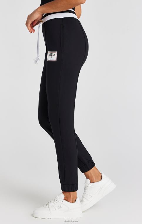 femmes vêtements 6B8NV168 SikSilk pantalon de survêtement de basket noir