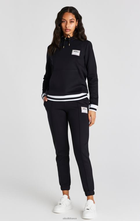 femmes vêtements 6B8NV168 SikSilk pantalon de survêtement de basket noir