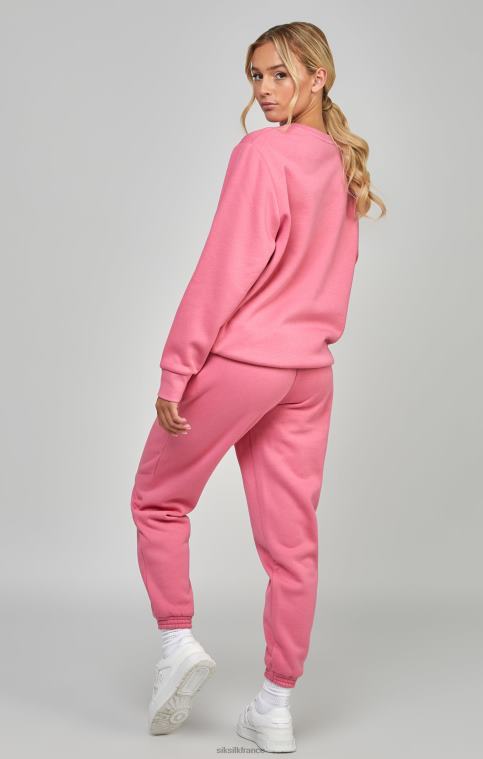 femmes vêtements 6B8NV175 SikSilk jogging essentiel rose