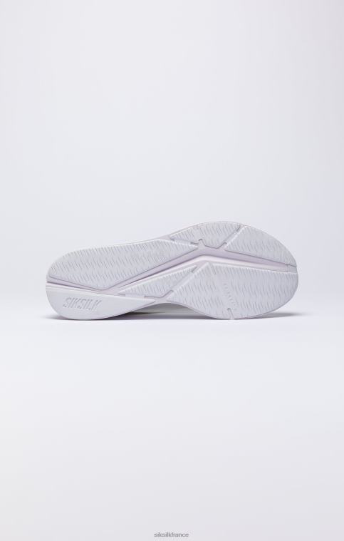femmes chaussure 6B8NV253 SikSilk baskets de performance mako blanches et dorées