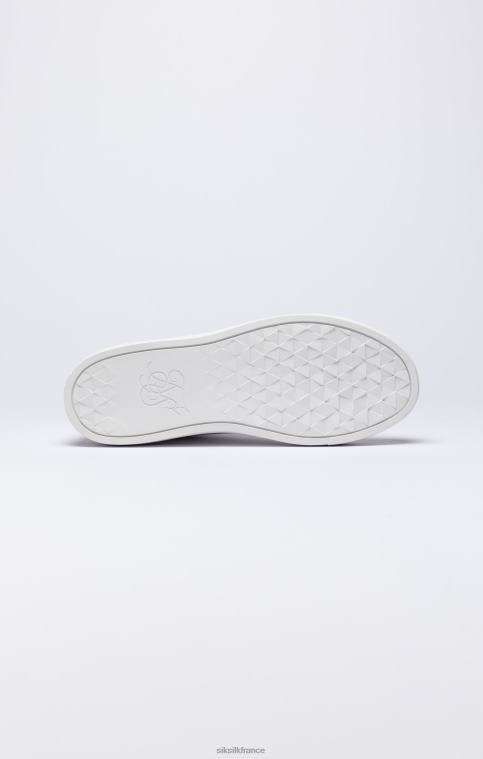 femmes chaussure 6B8NV257 SikSilk basket montante classique blanche