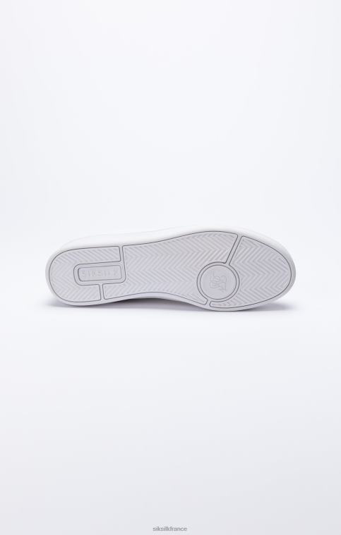 femmes chaussure 6B8NV259 SikSilk baskets décontractées basses blanches