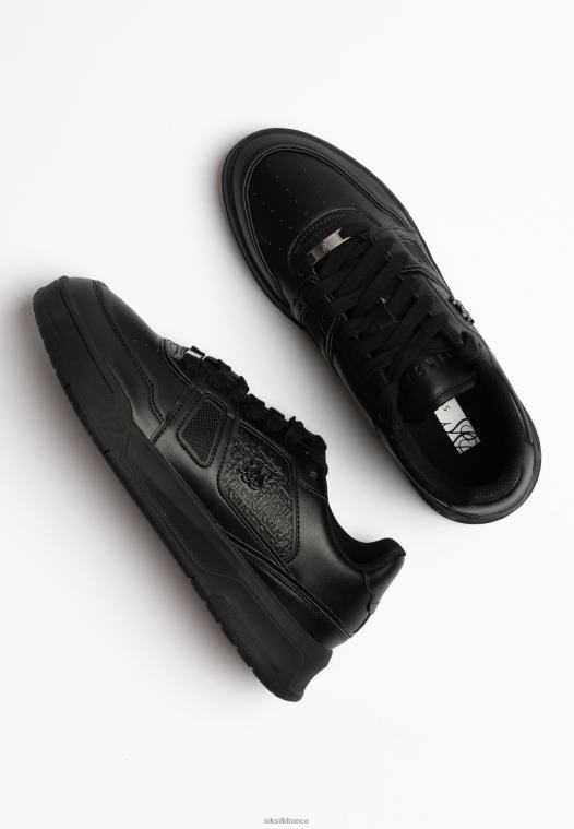 femmes chaussure 6B8NV263 SikSilk baskets basses noires