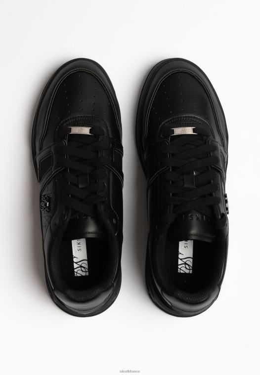 femmes chaussure 6B8NV263 SikSilk baskets basses noires