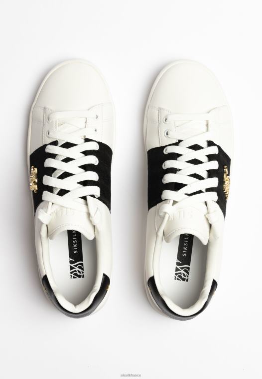 femmes chaussure 6B8NV265 SikSilk circuit kimi blanc