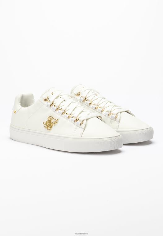 femmes chaussure 6B8NV269 SikSilk effet peau de serpent barra blanc