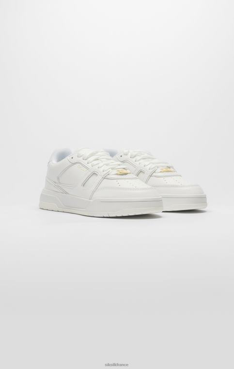 femmes chaussure 6B8NV272 SikSilk basket basse blanche