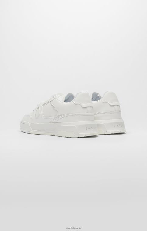 femmes chaussure 6B8NV272 SikSilk basket basse blanche