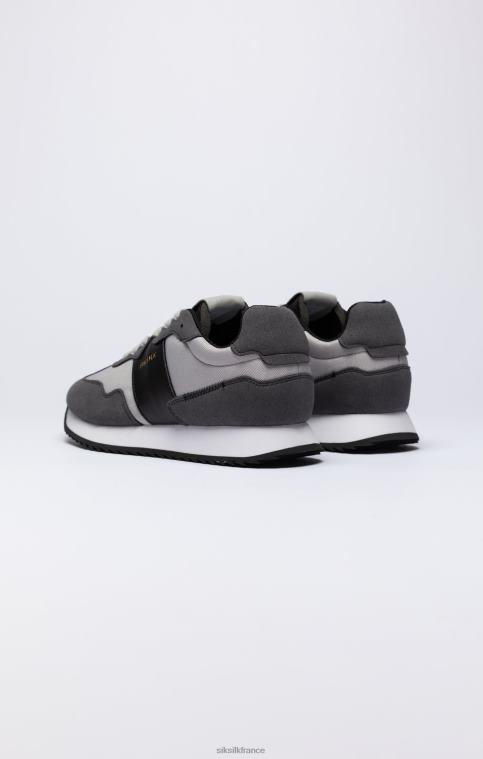 femmes chaussure 6B8NV273 SikSilk basket de course rétro noire