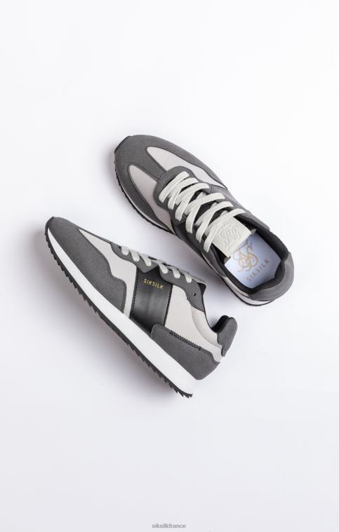 femmes chaussure 6B8NV273 SikSilk basket de course rétro noire