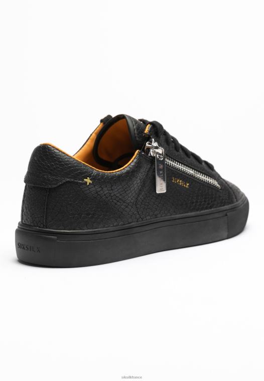 femmes chaussure 6B8NV277 SikSilk peau de serpent Kirkie noire
