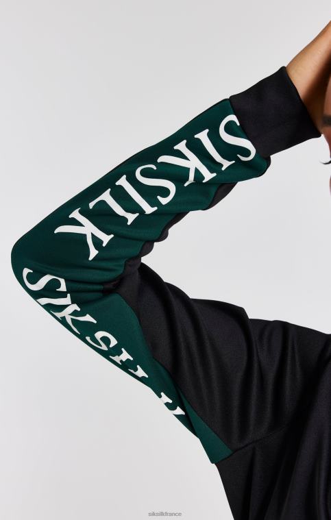 femmes vêtements 6B8NV74 SikSilk haut de survêtement noir