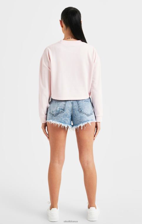 femmes vêtements 6B8NV83 SikSilk sweat signature rose