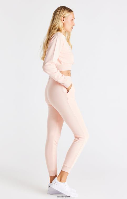 femmes vêtements 6B8NV91 SikSilk sweat court rose
