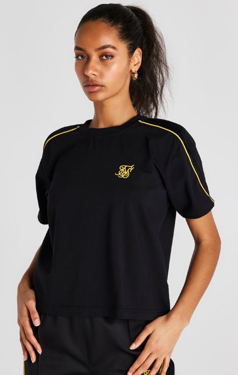 femmes vêtements 6B8NV49 SikSilk T-shirt noir