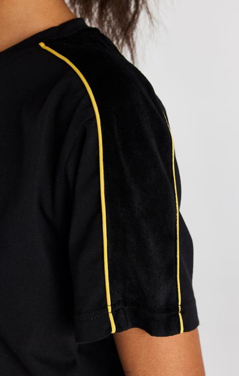 femmes vêtements 6B8NV49 SikSilk T-shirt noir