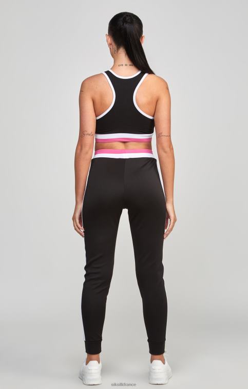 femmes vêtements 6B8NV205 SikSilk bralette rétro noire