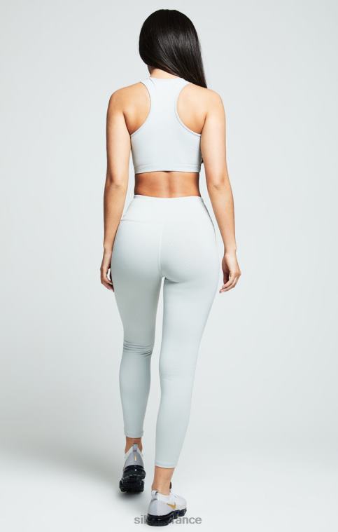 femmes vêtements 6B8NV213 SikSilk bralette de gym essentielle grise