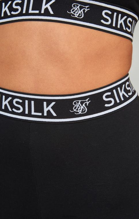 femmes vêtements 6B8NV31 SikSilk bralette noire à bande essentielle