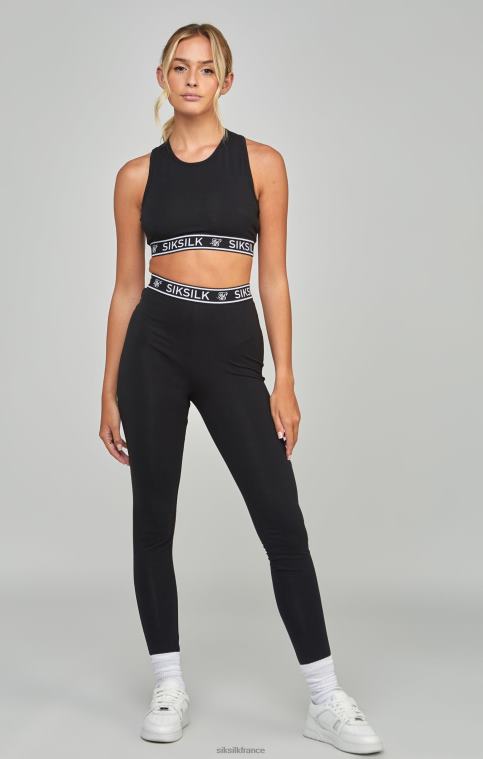femmes vêtements 6B8NV31 SikSilk bralette noire à bande essentielle