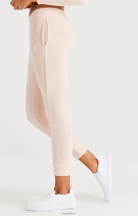 filles vêtements 6B8NV346 SikSilk pantalon de jogging en éponge - rose