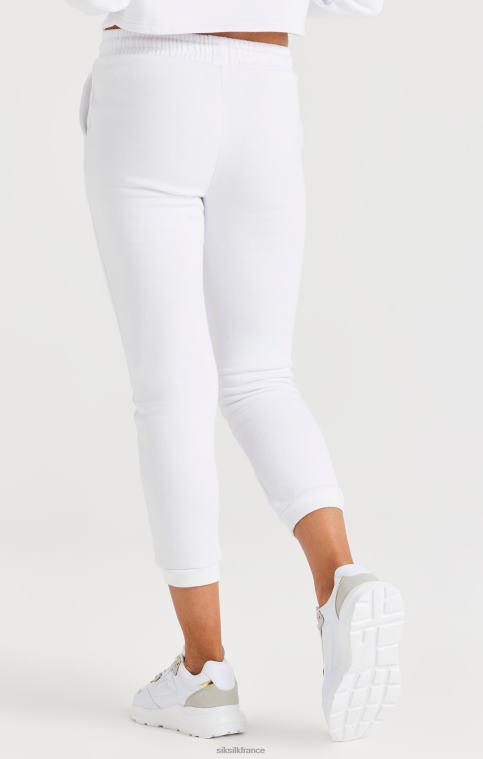 filles vêtements 6B8NV347 SikSilk jogging blanc signature