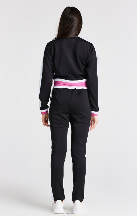 filles vêtements 6B8NV341 SikSilk veste rétro noire