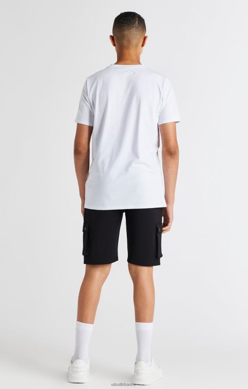 garçons vêtements 6B8NV315 SikSilk short cargo noir