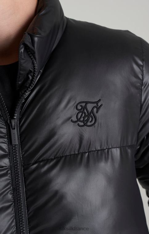 garçons vêtements 6B8NV300 SikSilk veste bulle noire