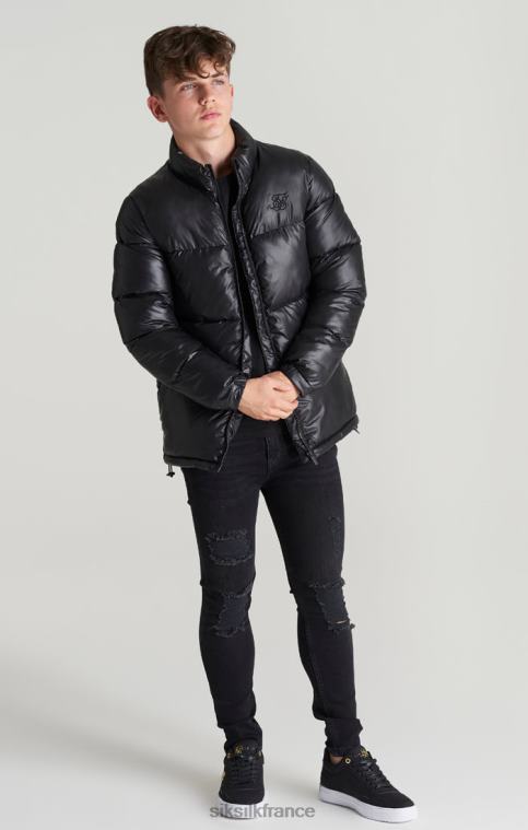 garçons vêtements 6B8NV300 SikSilk veste bulle noire