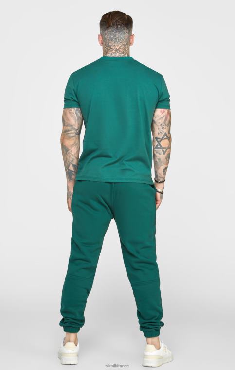 Hommes vêtements 6B8NV541 SikSilk jogging décontracté vert
