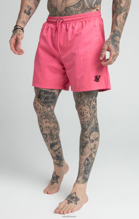 Hommes vêtements 6B8NV616 SikSilk short de bain rose